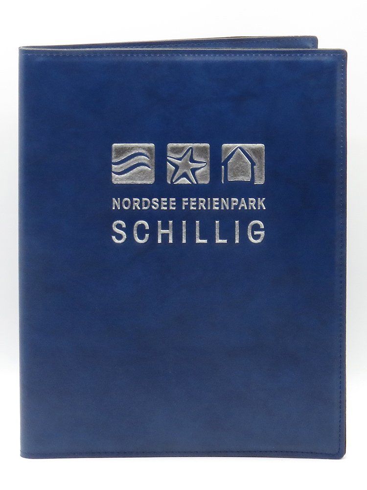 Zimmermappe Hotelmappe Bark Hartleder