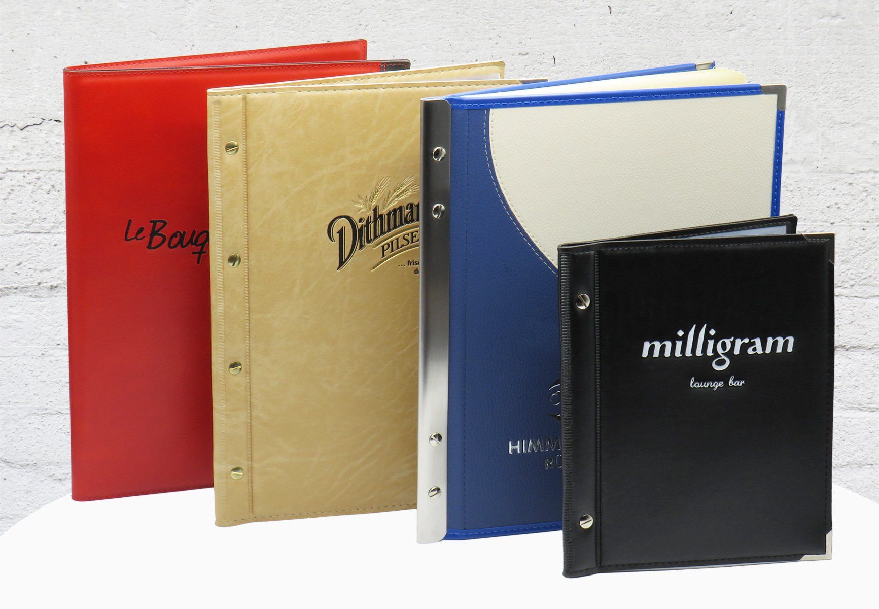 speisekarten aus knstleder von elbcards