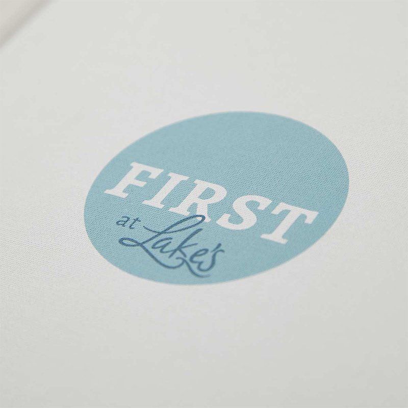 Mehrfarbiger Permadruck auf Medici Leinen