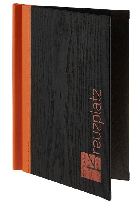 klemmkarte quickfix aus holz woody von elbcards mit logodruck