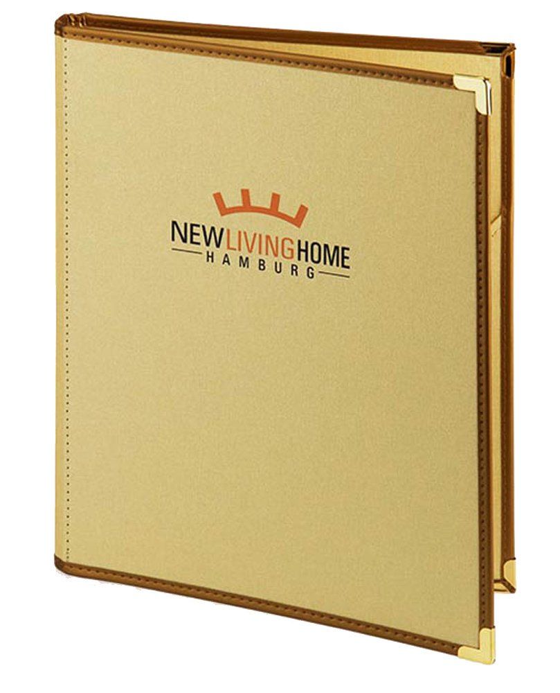 Zimmermappe Hotelmappe Royal Holz Woody