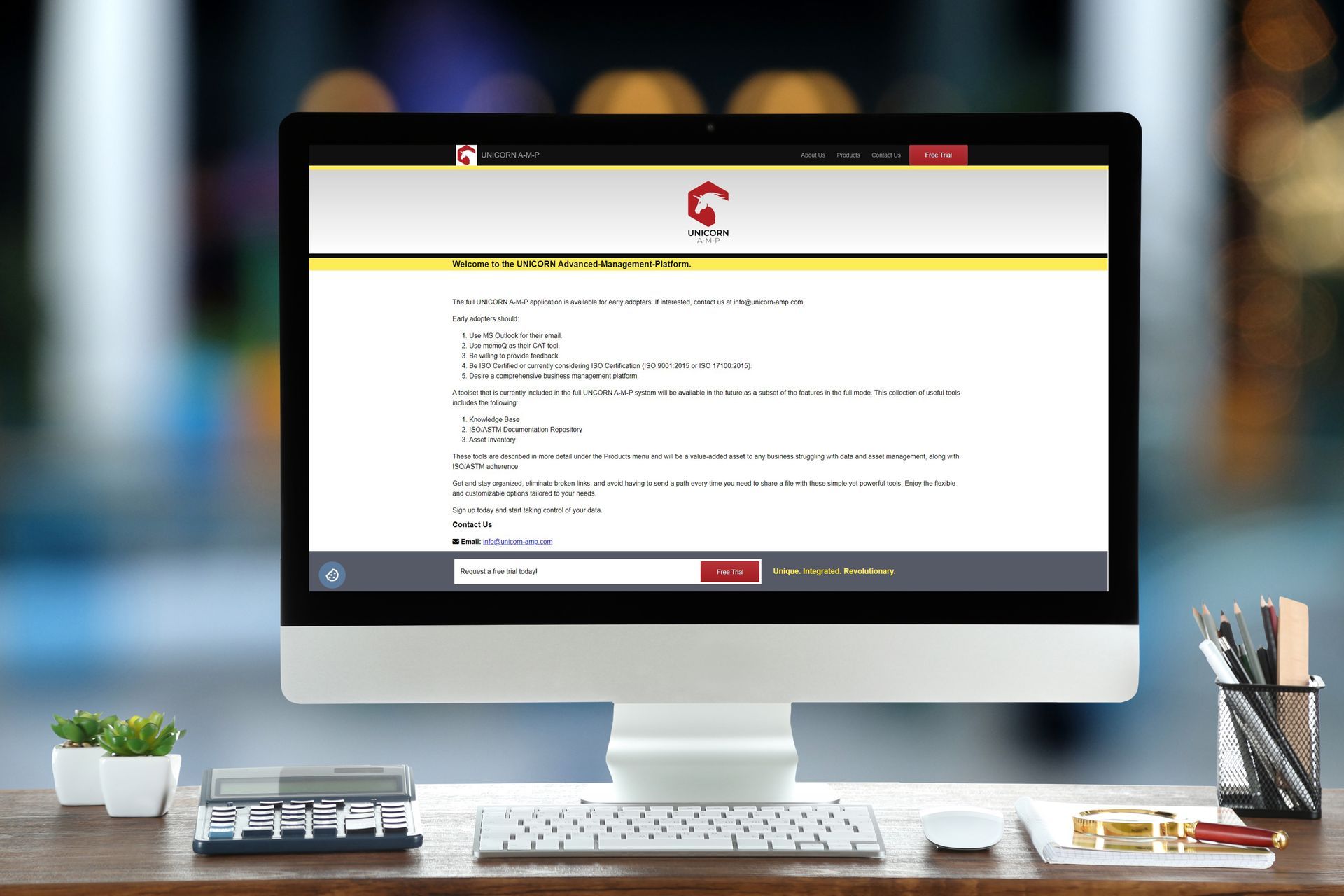 UNICORN A-M-P (Advanced Management Platform): Business Management System, Translation Project Management Software, Interpretation Project Management Software, Consulting Services Project Management Software: UNICORN Free Trial