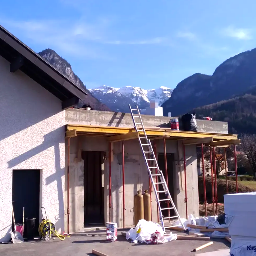 extension en cours de réalisation