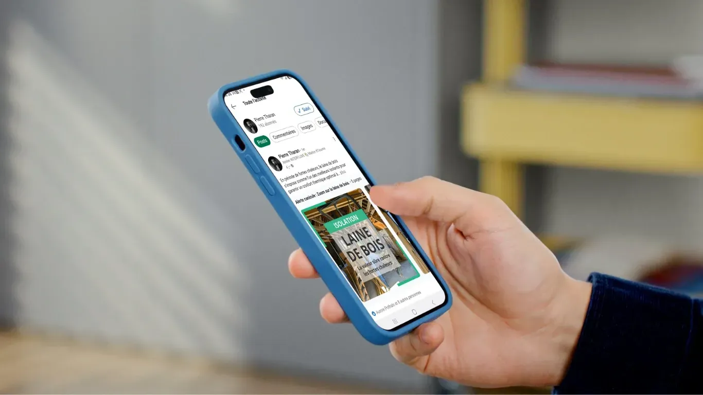 Interfluve est présent sur les réseaux sociaux, Facebook, Instagram et Linkedin
