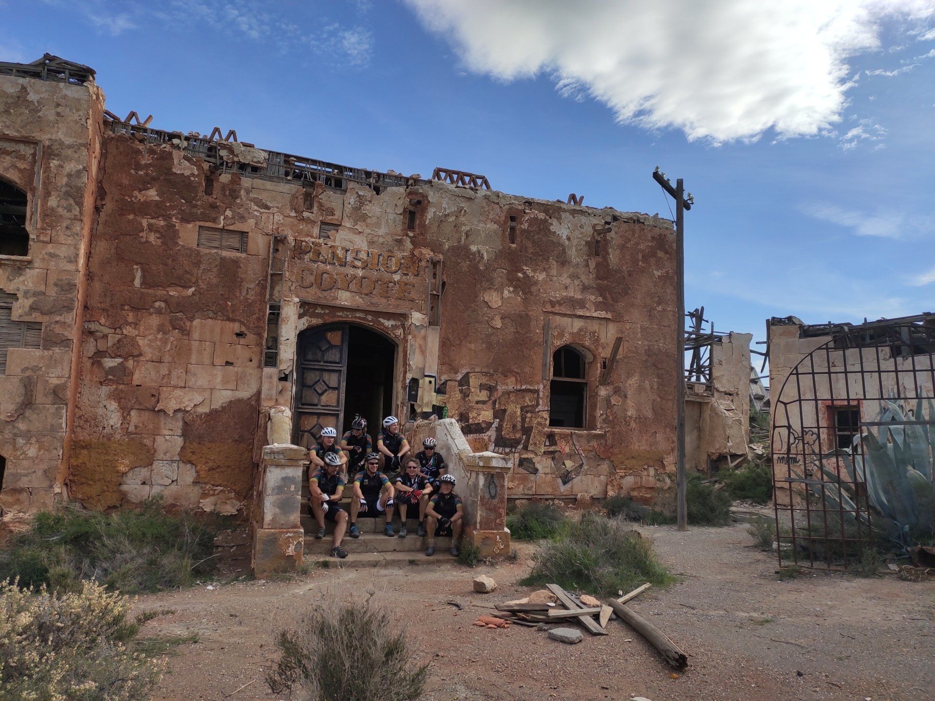 desierto de Tabernas, Fuerte el Condor, Almeria Bike Tours, mountainbike