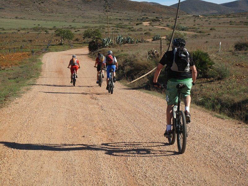 Cabo de Gata Bikestation Almeria  MOuntainbike, Rennrad racebike bicicleta de carretera Almeria Bike Tours