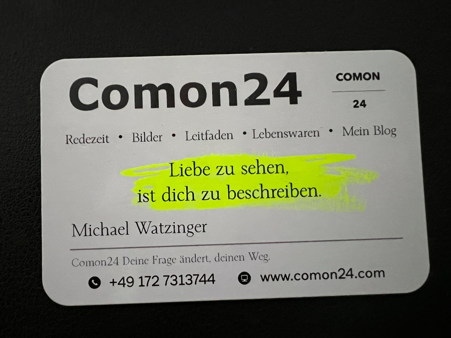 Comon24 Michail Tommerberg Gutschein