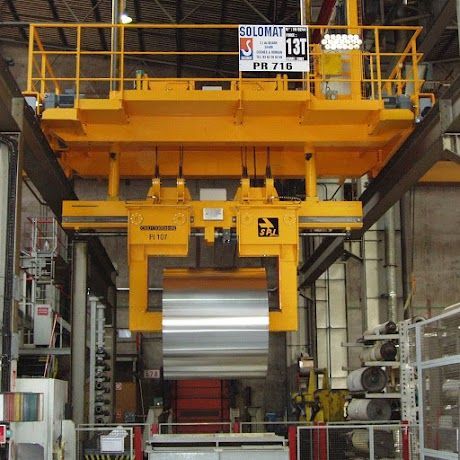 Exemple : Pince pour bobines horizontales