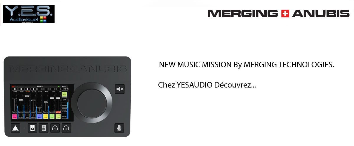 YesAudio Revendeur agréé MERGING Technologies.