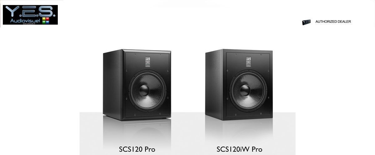 Nouveaux Sub ATC SCS 120 & SCS 120InWall chez YesAudio.