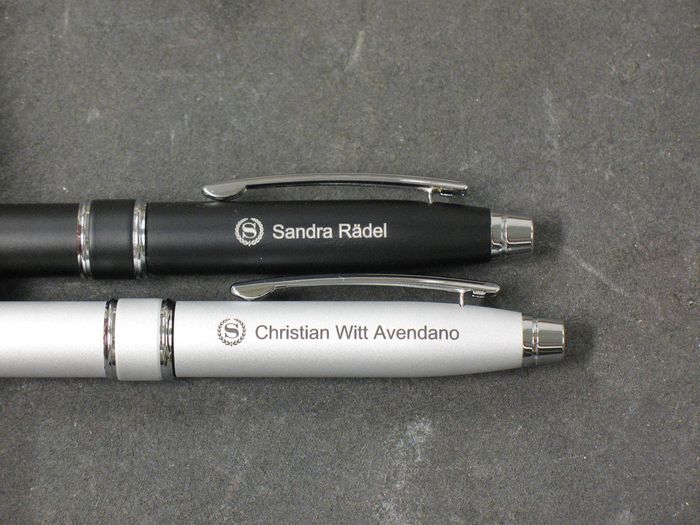 Schreibgeräte gravuren