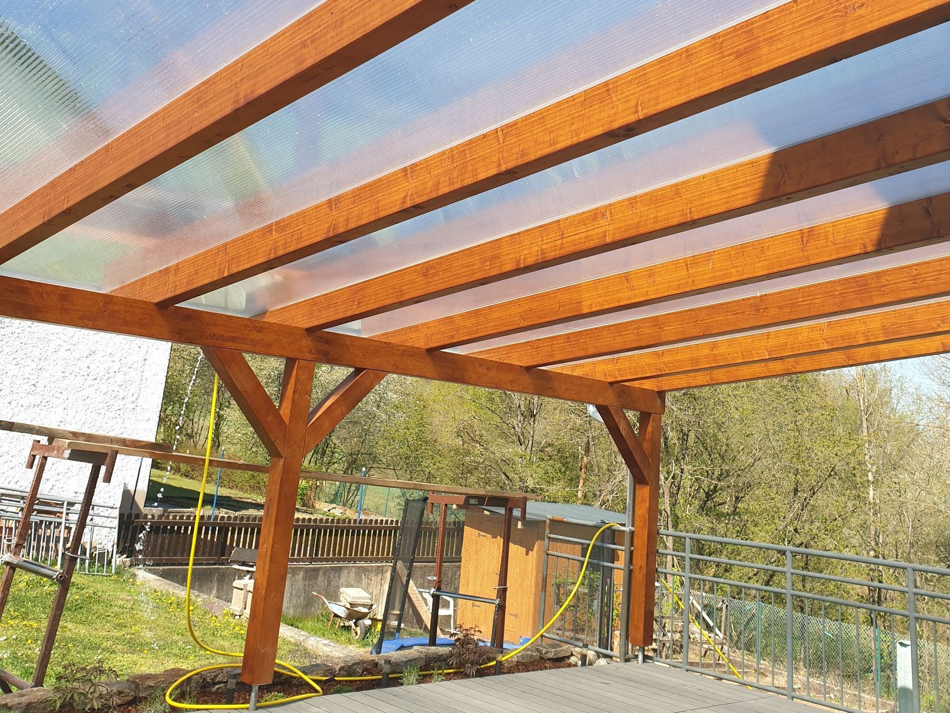 Carport Holzbau Vordach Zimmermann Bamberg