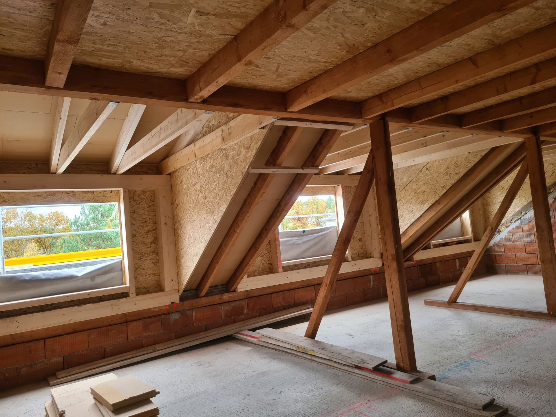 Innenausbau Dachgeschoss Trockenbau Franken