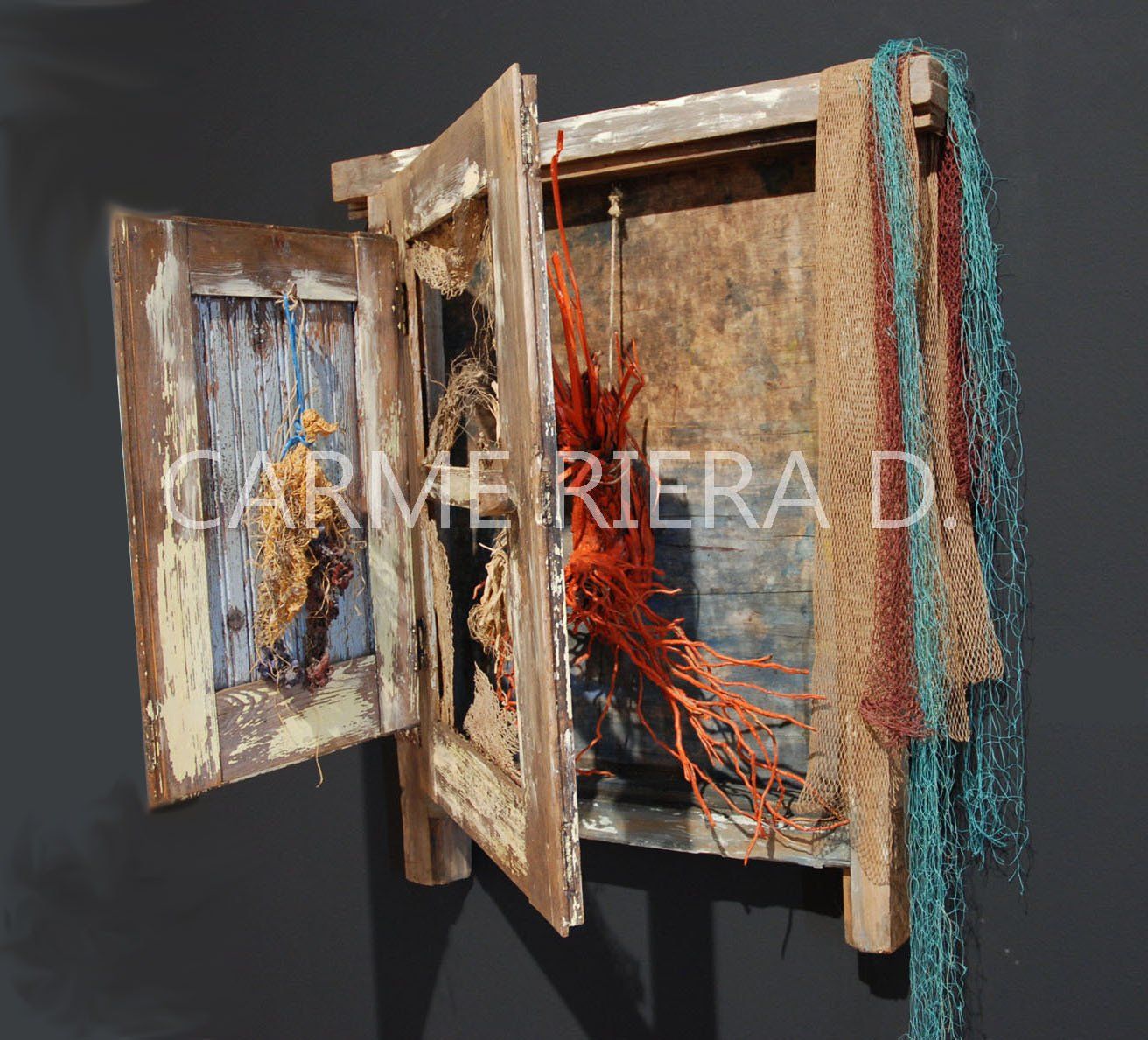 Offshore network, collage , 1978