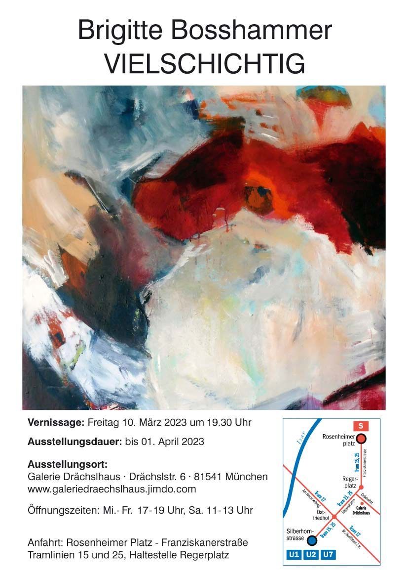 Ausstellung Brigitte Bosshammer Galerie Drächslhaus