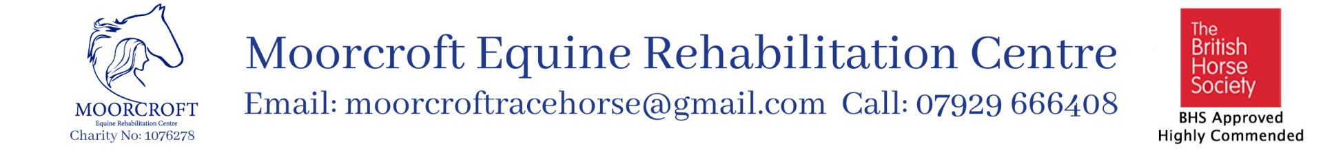 Moorcroft Equine Rehabilitation Centre Logo Title