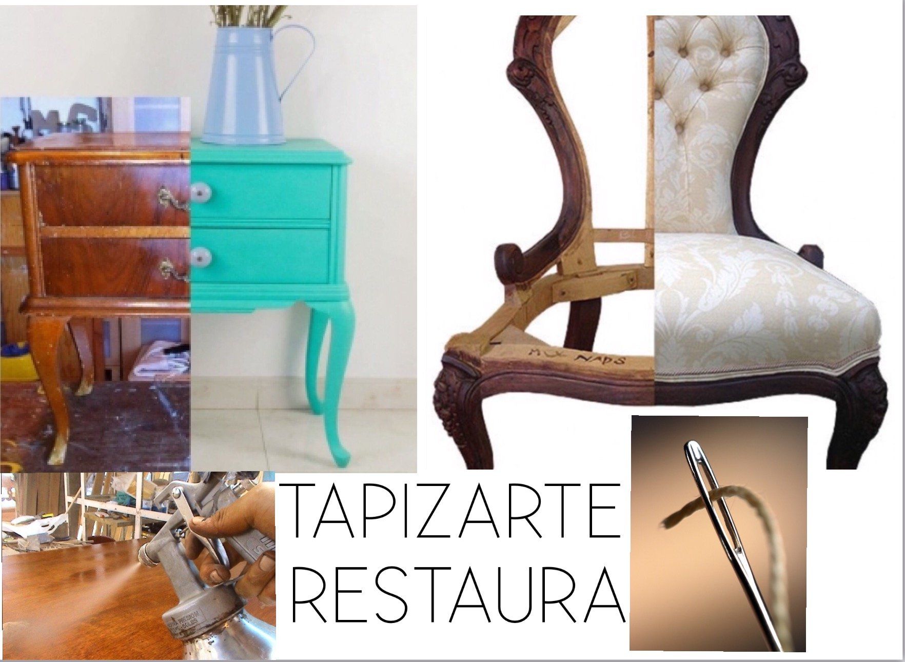 Taller de restauración integral con servicios de retapicería, pulimento y carpintería TALLER