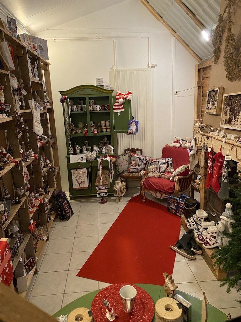 décoration de noël en céramique