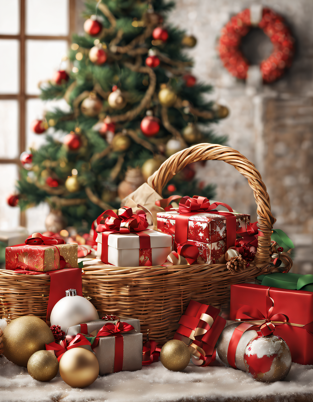 SAPIN CADEAU NOEL