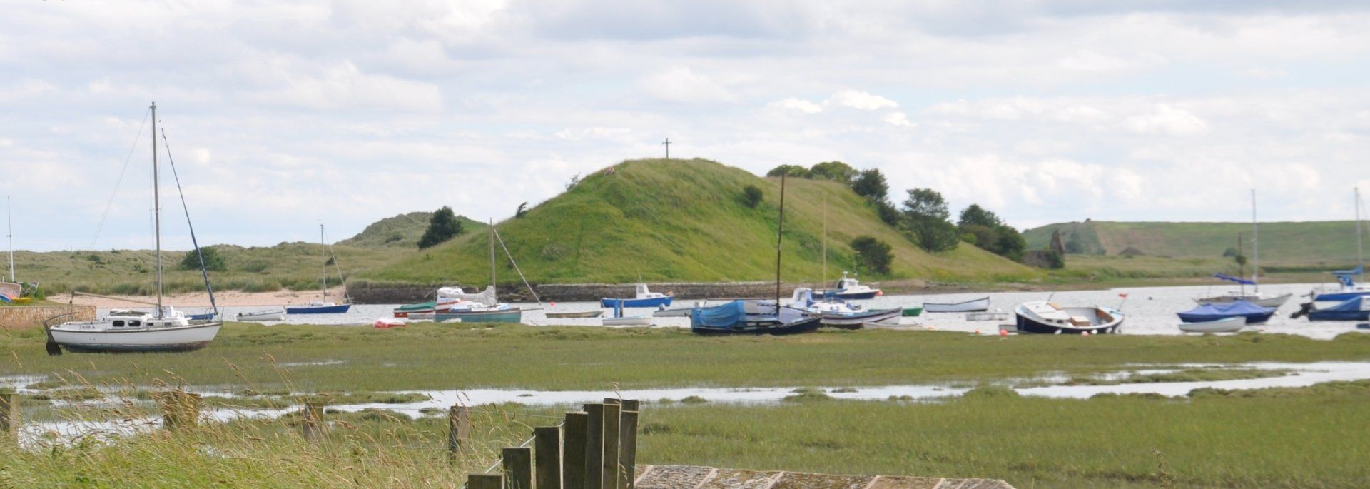 Church Hill viewed from across the estuary