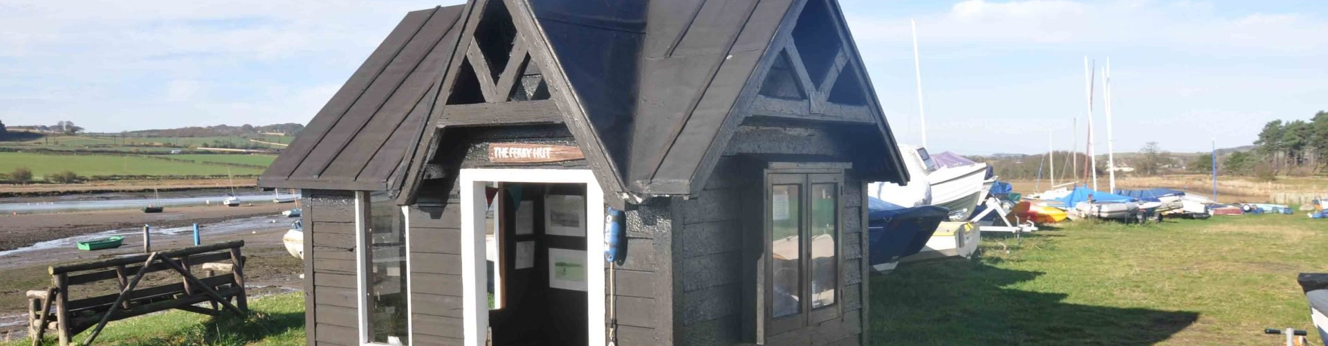 View of the Ferry Hut Museum View of the Ferry Hut Museum