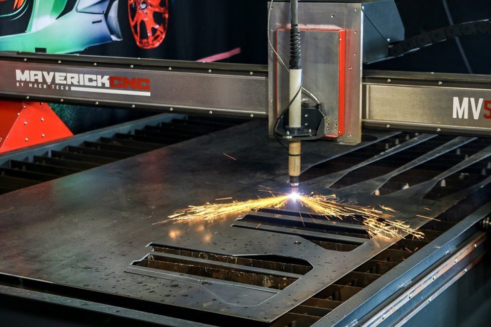 Plasma CNC para fabricación de letreros metálicos