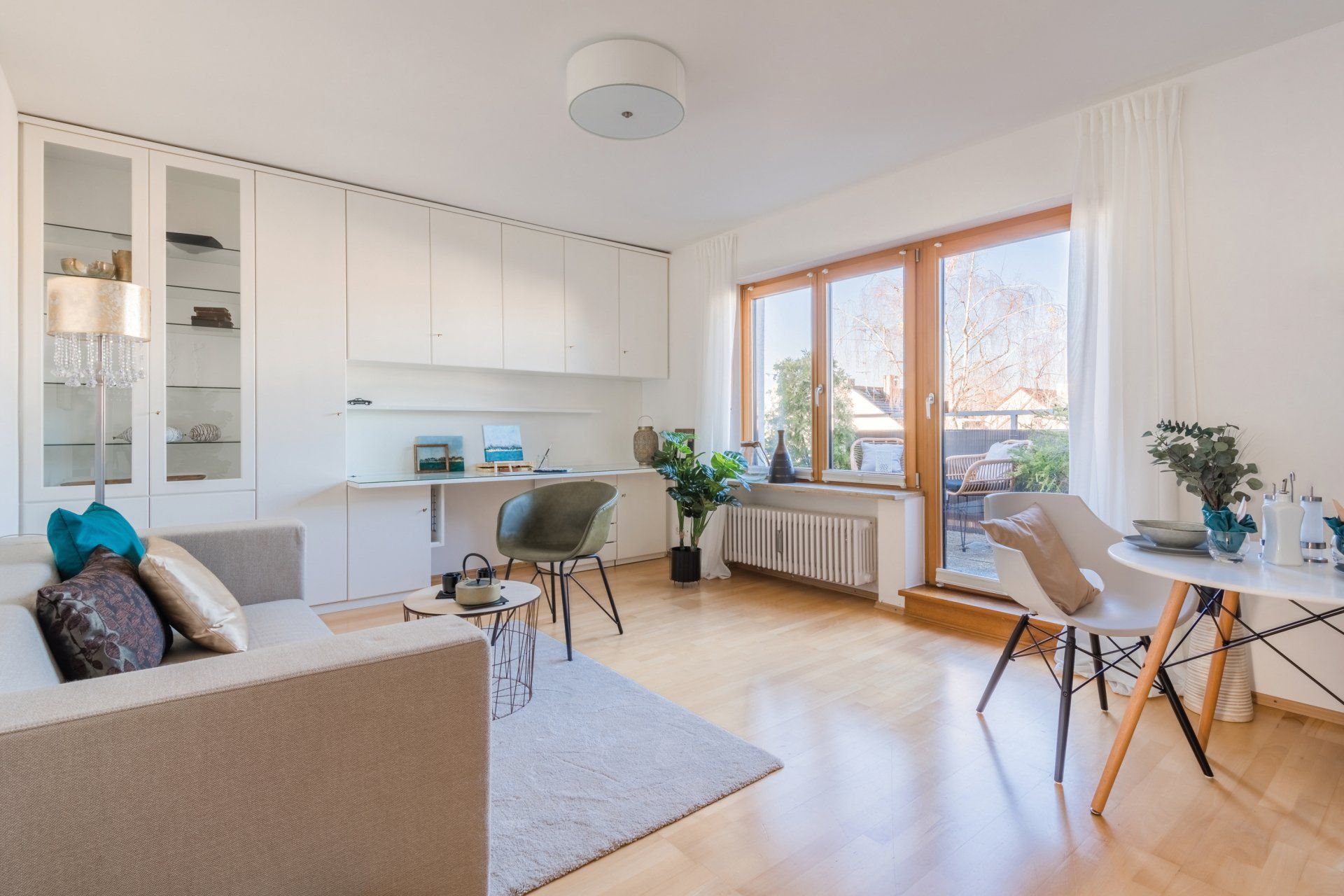 Immobilienverkauf_Homestaging_Raumgestaltung_Wohnzimmer