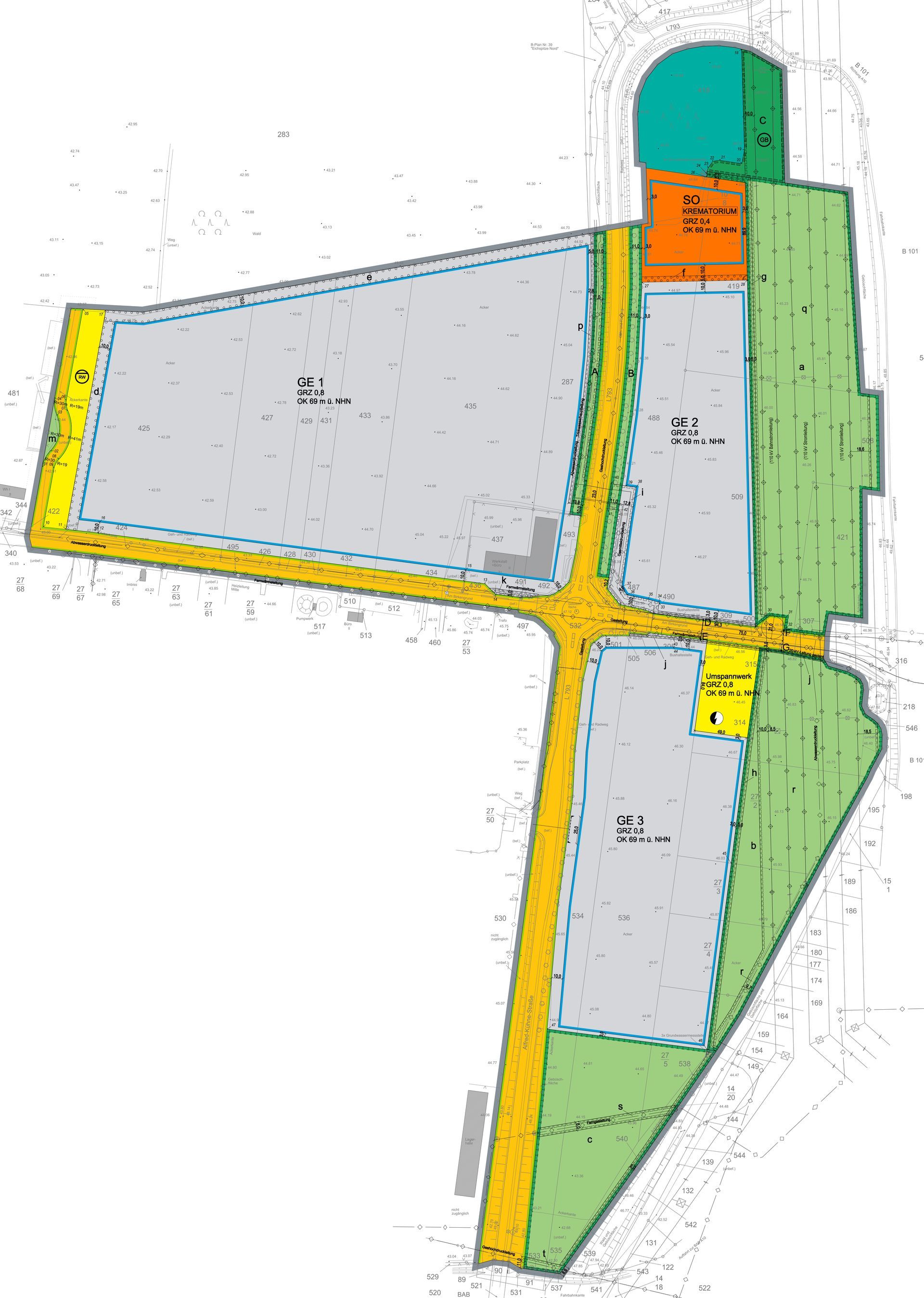 Bebauungsplan Nr. 45
„Eichspitze Süd“
Stadt Ludwigsfelde, Ortsteil Genshagen
