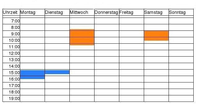 Kurszeiten Babyschwimmen Kurszeiten Babyschwimmen