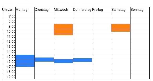 Kurszeiten Kleinkindschwimmen Kurszeiten Kleinkindschwimmen