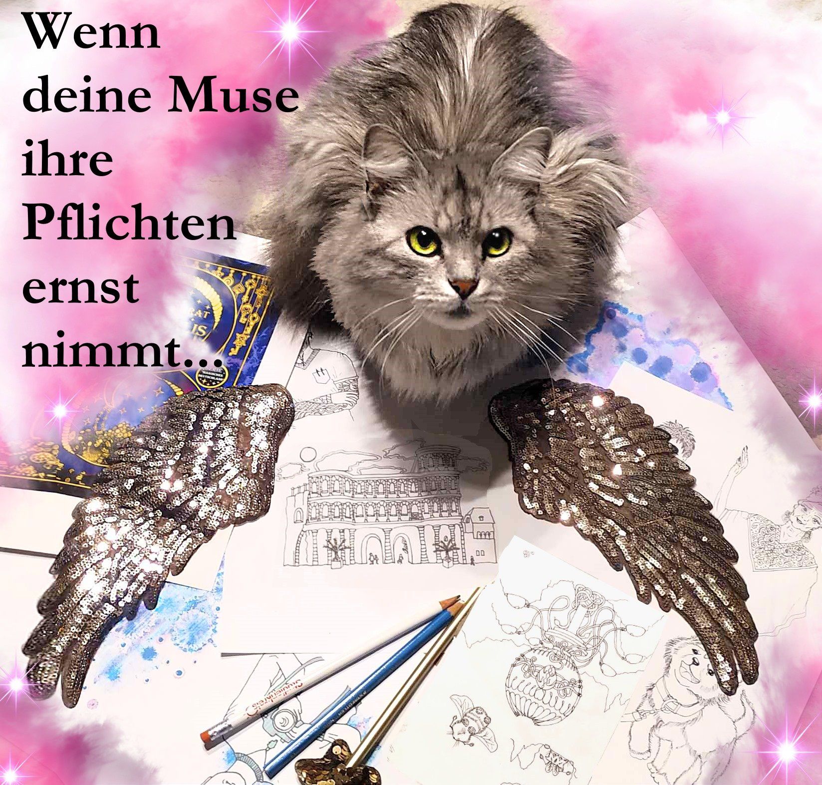 Der Borealis Mila Bagrat der Archivar Magisches Deutschland Kater Schreibbuddy