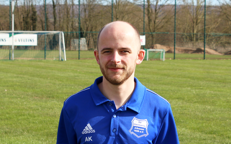 Matthias Redecker. Trainer der Minikicker des SV Albaxen