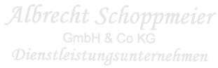 Albrecht Schoppmeier - Dienstleistungsunternehmen | Sponsor des SV Albaxen