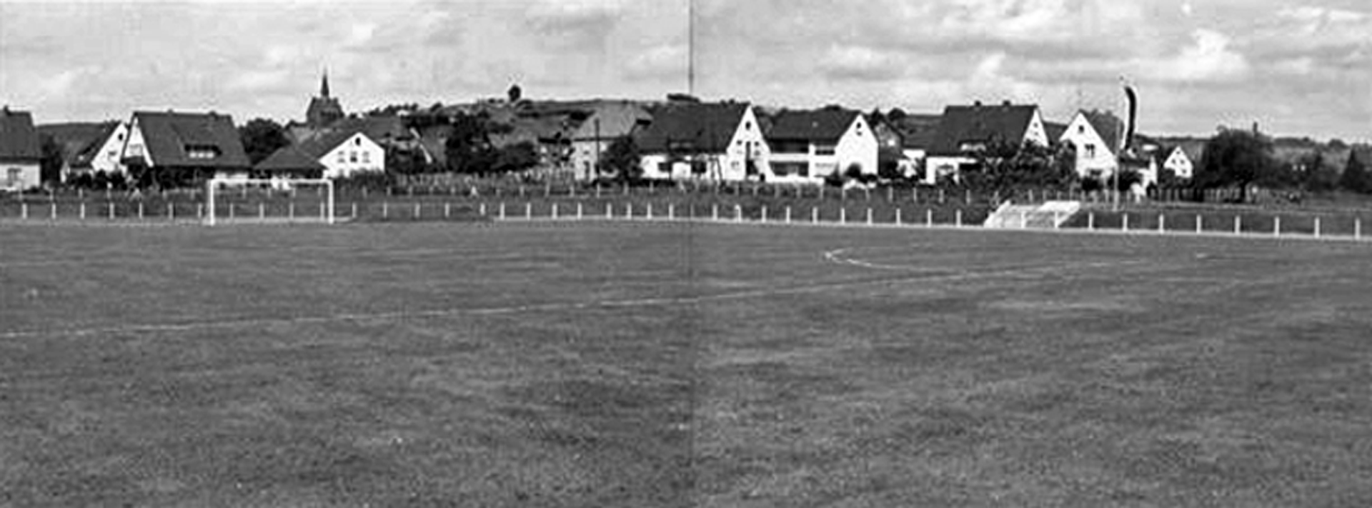 Sportplatz SV Germania Albaxen im Jahr 1966