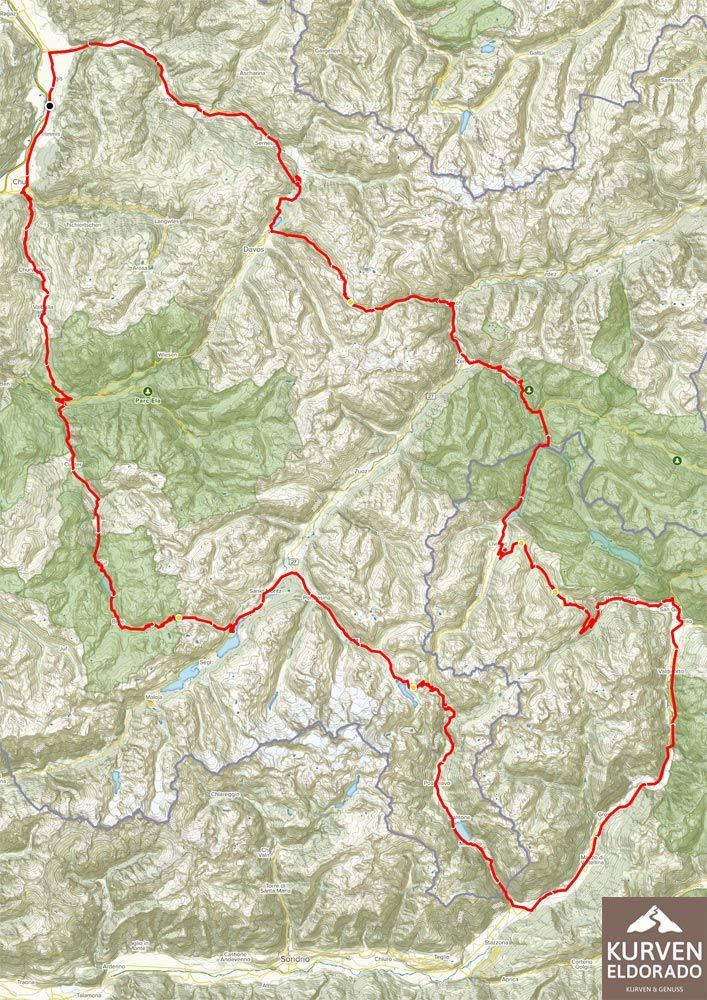 Motorradtour Julierpass