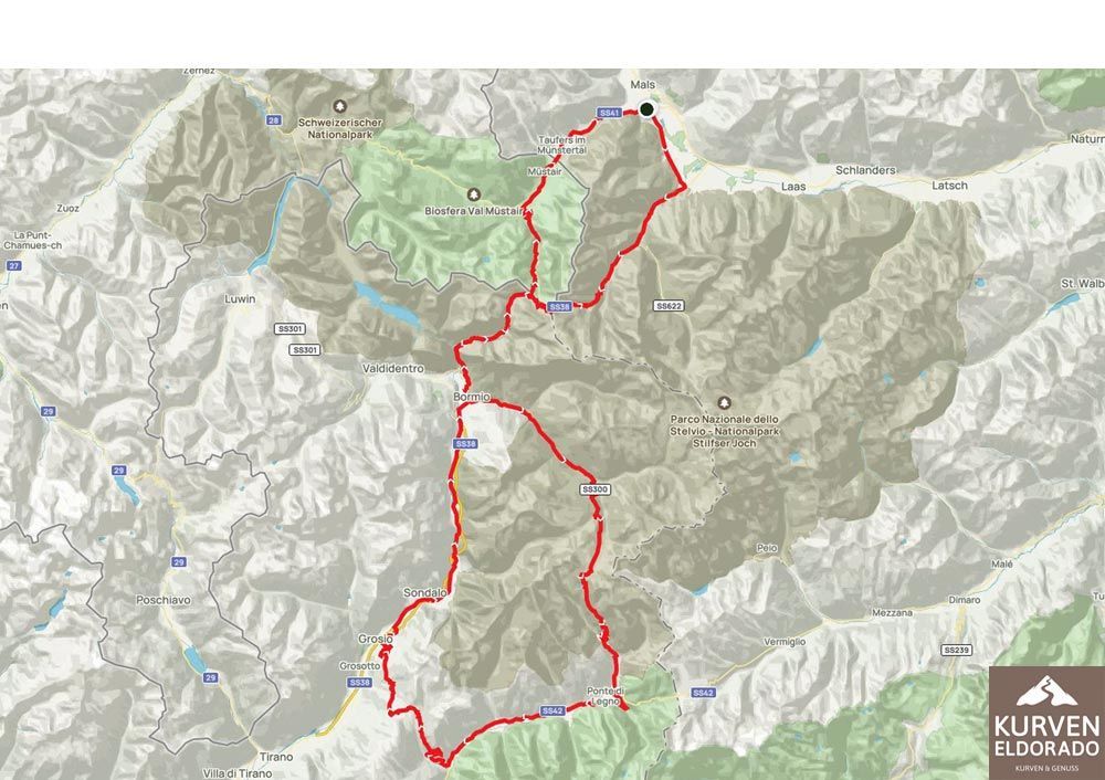 Motorradtour Stilfserjoch