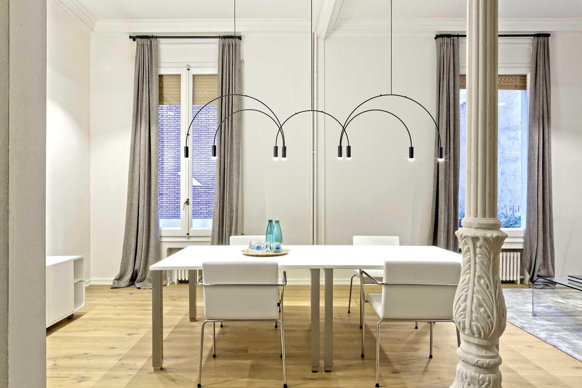 Iluminación de la cocina y su entono