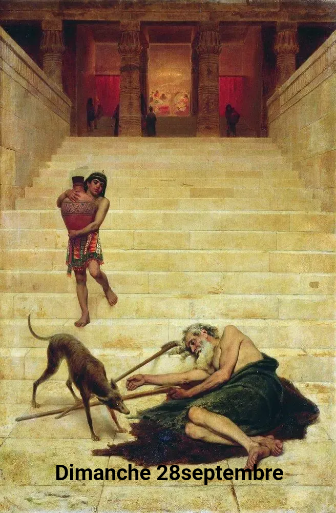 Homélie du dimanche 28 septembre Homélie du dimanche 28 septembre