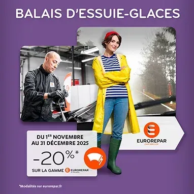 Profitez de l'offre BALAIS dans votre agence Eurorepar Offre BALAIS Eurorepar