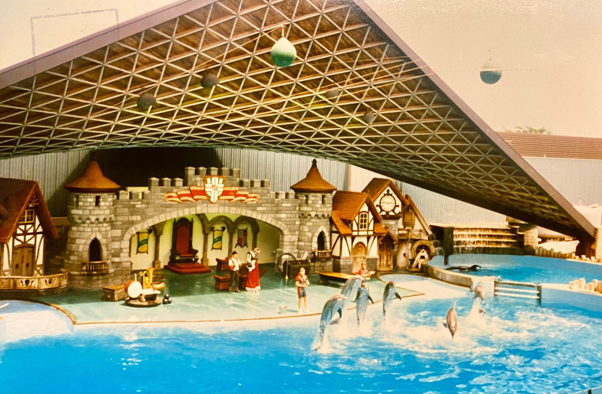 Das Bild zeigt eine Delfinshow vor einer Kulisse, die an ein mittelalterliches Schloss erinnert. Solche Veranstaltungen rufen zunehmend Kritik hervor, da die Haltung und Nutzung von Delfinen für Unterhaltungszwecke oft mit erheblichen Einschränkungen ihres natürlichen Verhaltens und Lebensraums einhergeht. GEOlaViva setzt sich für verantwortungsvolle Alternativen ein, bei denen Tiere in ihrer natürlichen Umgebung beobachtet werden können, ohne sie zu ihrem Nachteil zu domestizieren oder zu dressieren.
The picture shows a dolphin show in front of a backdrop reminiscent of a medieval castle. Such events are increasingly attracting criticism, as the keeping and use of dolphins for entertainment purposes is often accompanied by considerable restrictions on their natural behavior and habitat. GEOlaViva advocates responsible alternatives where animals can be observed in their natural environment without domesticating or training them to their detriment.
@Andrea Heidi Lagler – GEOlaViva