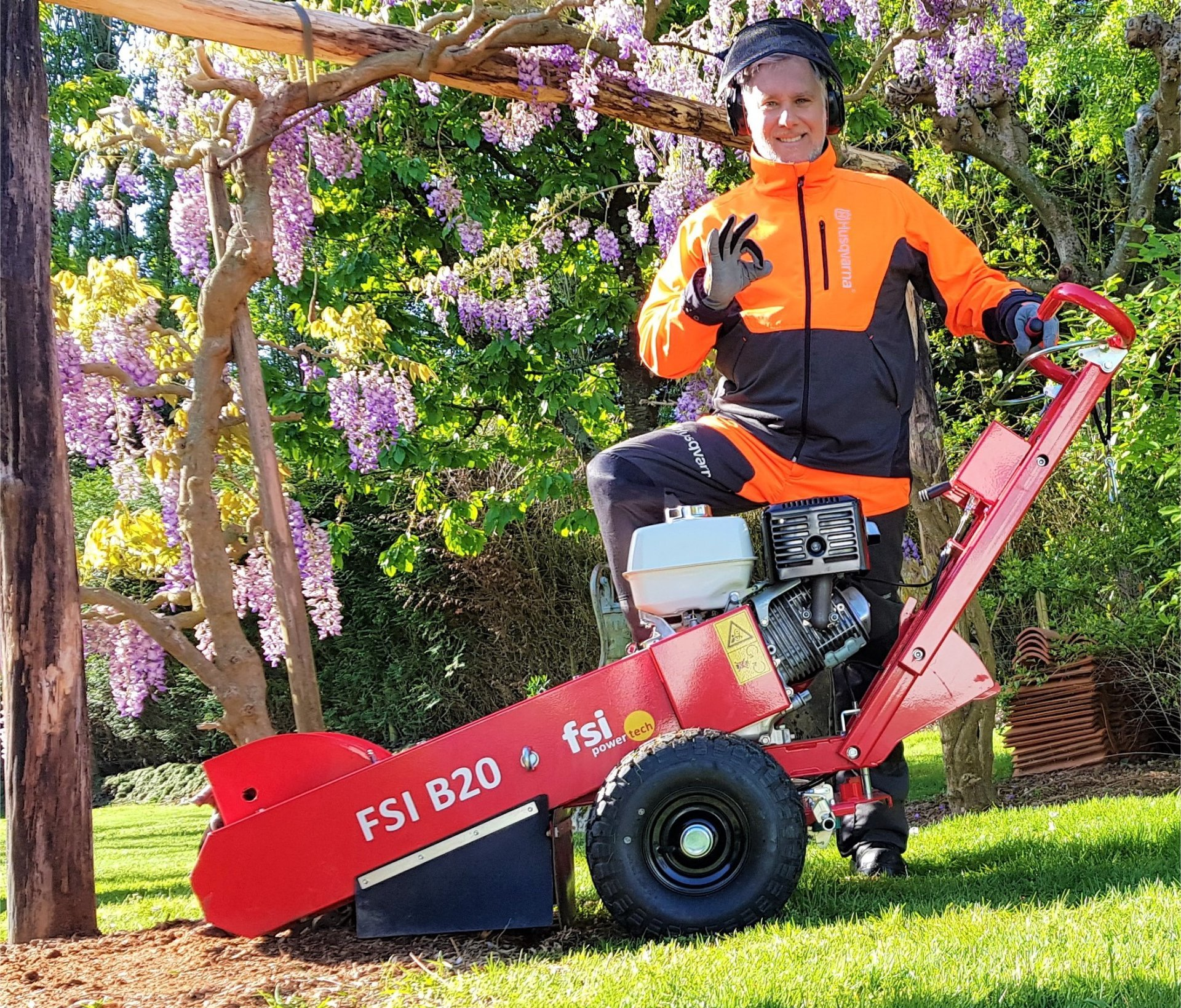 Stéphane Un beau jardin...