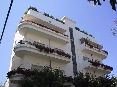 Bauhaus building in Tel Aviv, Israel