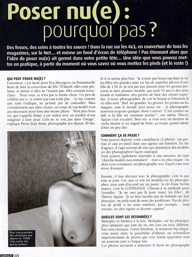 Interview de Thierry Aguiar dans le Mag des Castings