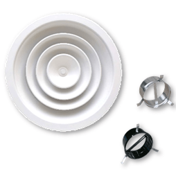 diffuseur circulaire à cônes