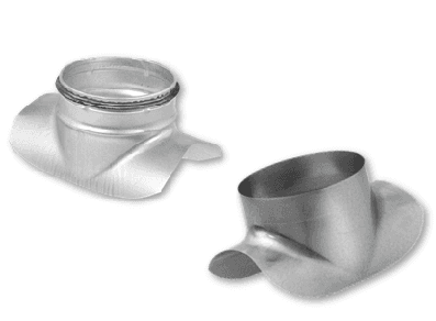 piquage circulaire droit gaine rigide