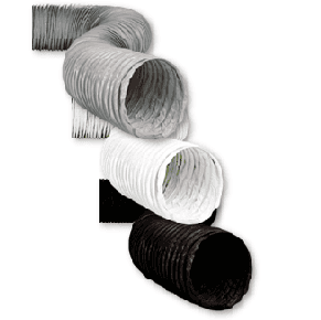 conduit flexible pvc gris blanc noir tube