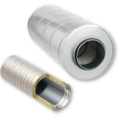 silencieux gaine rigide