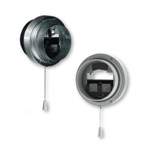 Bouche extraction thermorégulante thermoregulante gaz raccordement chaudière