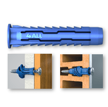 cheville multifonction tous supports