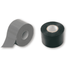 ruban adhésif adhesif PVC gris noir